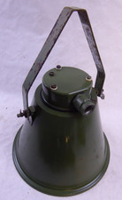 DDR Lampe AKA VEB Leuchtenbau Leipzig Leuchte NVA Industriedesign E27 - 100 W