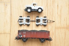 Märklin H0  46822  Güterwagen -Set "Straßenroller" mit Kaelble-LKW  DRG