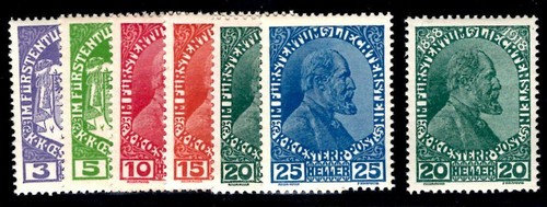 Liechtenstein 1917 - liechtenstein,