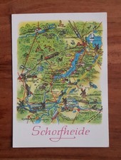 DDR ANSICHTSKARTE SCHORFHEIDE VEB BILD UND HEIMAT REICHENBACH ZUST.SEHR GUT