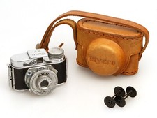 Mycro III A Miniaturkamera mit Mycro Una 1:4.5 20mm für 16 mm Filmmaterial