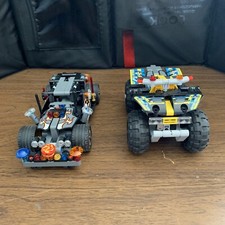 2 LEGO TECHNIC with Pull Back
