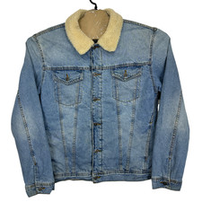 Zara jeansjacke herren blau - zara,