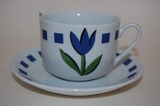 Kaffeetasse 2tlg. Tulpe Blume