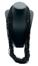 Attraktive 23 reihige schwarze