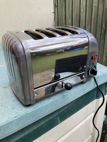 Dualit schlitz chrom toaster - 4-schlitz,