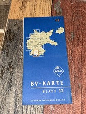 Aral BV Karte 12 - Westdeutschland