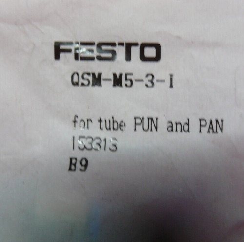 Stück festo qsm 3 i - 10, qsm-m5-3-i