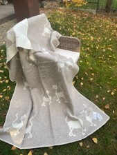 Natürliche wolldecke - natürliche,