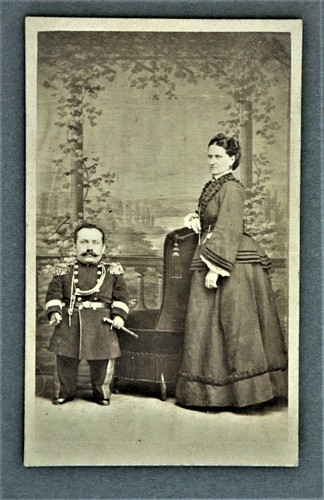 Carte visite liliput - carte, zirkus
