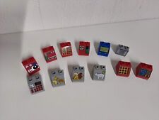 Lego Duplo Motivstein Motivsteine bedruckte Steine Freie Wahl 2x2 Hoch Schräg