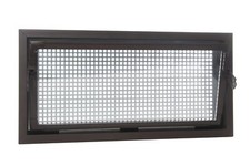 ACO 100x80 Nebenraumfenster Isofenster + Schutzgitter Kippfenster Kellerfenster