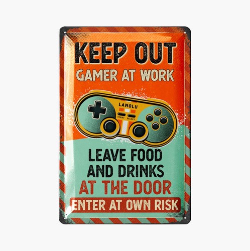 Lanolu blechschild keep out - lanolu,