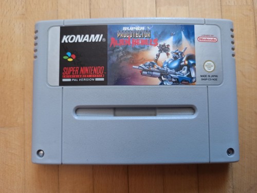 Snes super probotector - super, probotector: