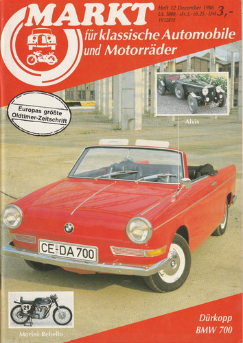 Oldtimer markt heft - oldtimer, 12