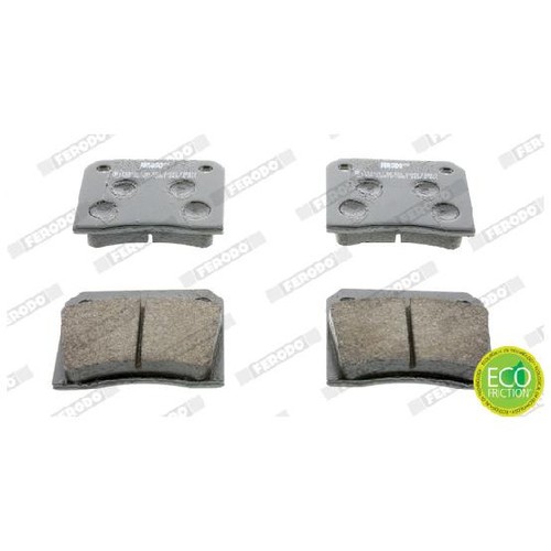 Satz bremsbeläge 24298456 - bremsbeläge,