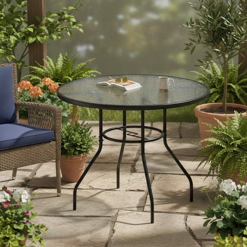 100 runder gartentisch - cm,