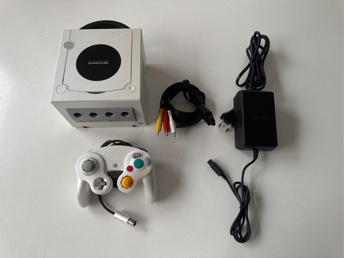 Nintendo gamecube pearl white - nintendo,