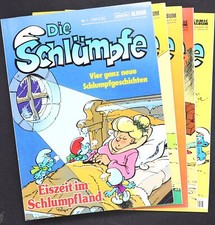 DIE SCHLÜMPFE Nr. 1-10 SC Humor Comic Album Bastei Verlag Auswahl Peyo