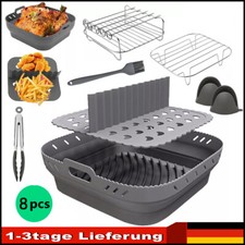 8x Silikonform für Ninja Speedi ON400UK ,Tefal 6.5L Heißluftfritteuse Backform