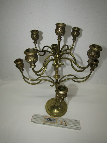 Alter großer messingleuchter - großer,