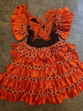 Karneval Fasching Flamenco Tanzerin Kleid Gr. 86