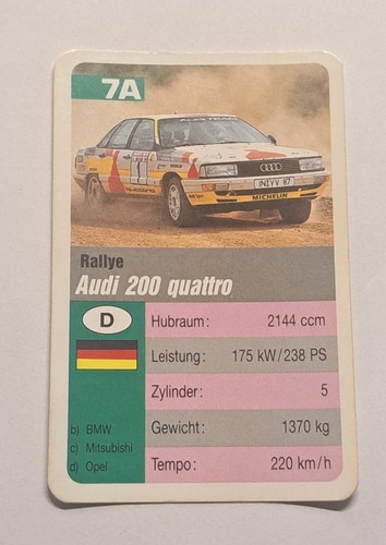 Audi 200 quattro - audi,