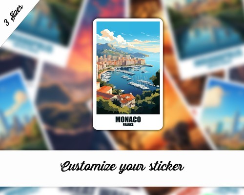 Monaco aufkleber frankreich - monaco,