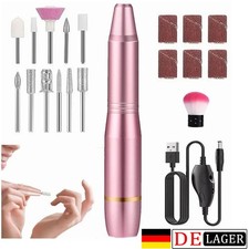 30000 RPM Nagelfräser Elektrische Nagelfeile Nagelfraser Nail Maniküre Set Profi