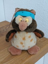 Plüschtier Eule mit Stirnband; Marke Nici; Höhe 12 cm; Zustand sehr gut