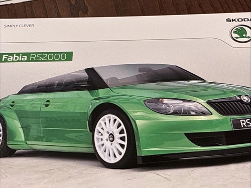 Skoda fabia rs2000 concept - skoda,