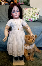 Antike PK-Puppe Simon Halbig 1009 DEP, ca. 68 cm