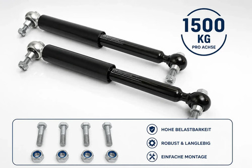 Stoßdämpfer set 1500 - stoßdämpfer, kg