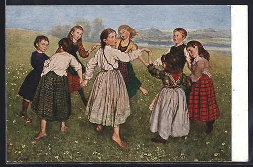Künstler hans thoma - künstler-ak,
