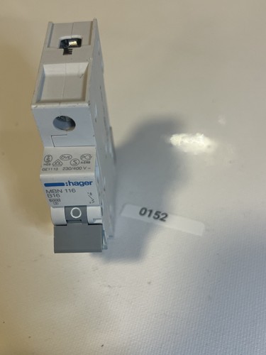 Hager mbn 116 schalter b16 - hager,