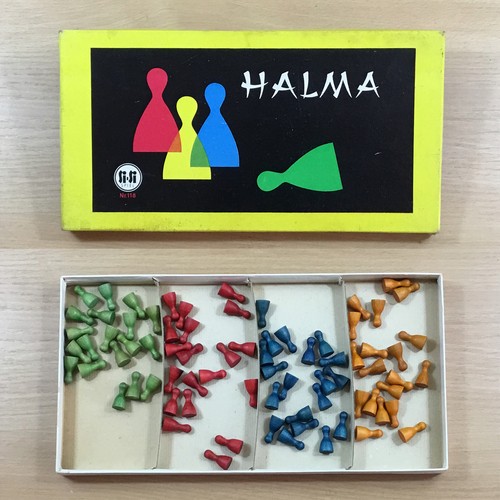 Schönes altes halma spiel aus - schönes, halma-spiel