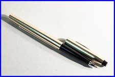 Vintage CROSS Rollerball in 1/20 10KT GOLD ohne Mine - Made in Irland