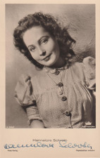HANNELORE SCHROTH Original Autogramm signierte Ross Postkarte 30er Jahre