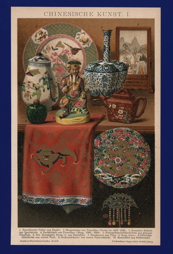 Lithographie anno 1896 - ,