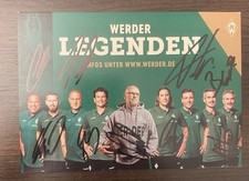 Werder AK Ailton Legenden 2025 2026 Handsigniert LOOK NEU RAR Autogrammkarte