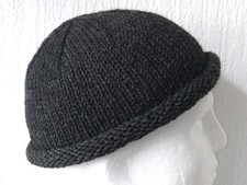 Neu !! Herrenmütze Sylter Mütze Fischermütze gestrickt Schurwolle Farbwahl