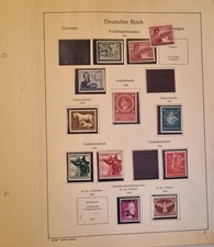 Deutsches Reich - aus dem Album "Deutsches Reich ab 1872" --- 1942 bis 1944