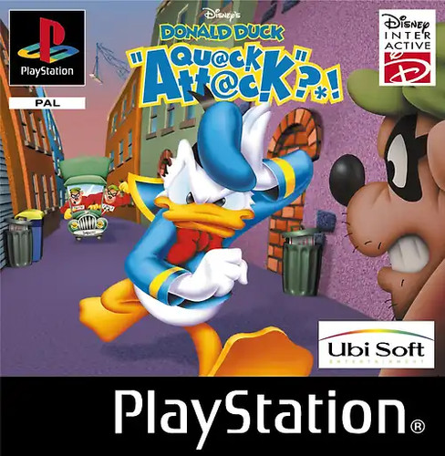 Donald duck quack attack - duck,