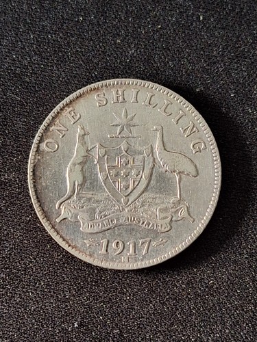 One shilling 1917 - one,