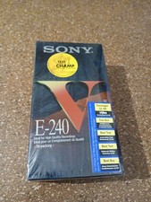 2x Sony Video Cassette VHS