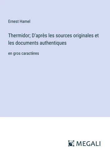 Ernest hamel thermidor - ernest,
