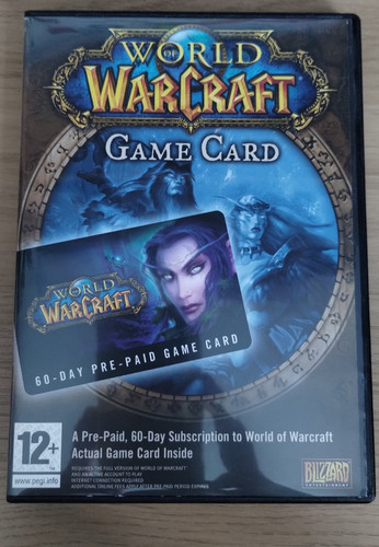 World warcraft game card - of,