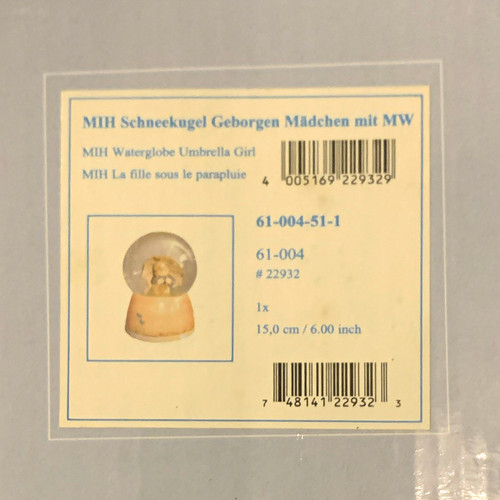 Goebel hummel schneekugel - m.i.,