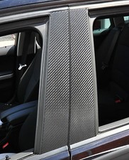 6x Carbon schwarz Tür leisten