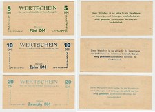 Konvolut ddr geldscheine - konvolut,